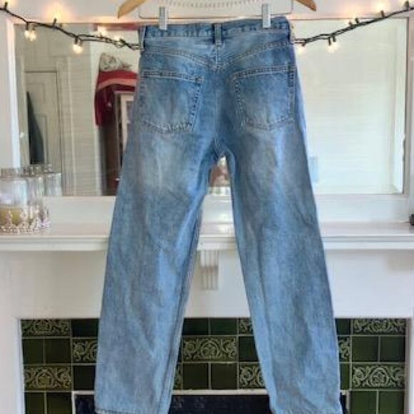 Brandy Melville J. Galt Shanghau Button Fly 90's Mom Jeans Sz Small EUC - Picture 6 of 12